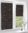 Рулонные кассетные шторы УНИ – Шейд коричневый