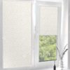 Рулонные кассетные шторы УНИ - Лейси белый блэкаут на пластиковые окна